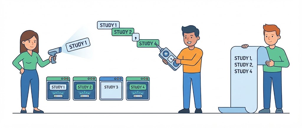 Comment extraire et concaténer des noms de variables conditionnellement