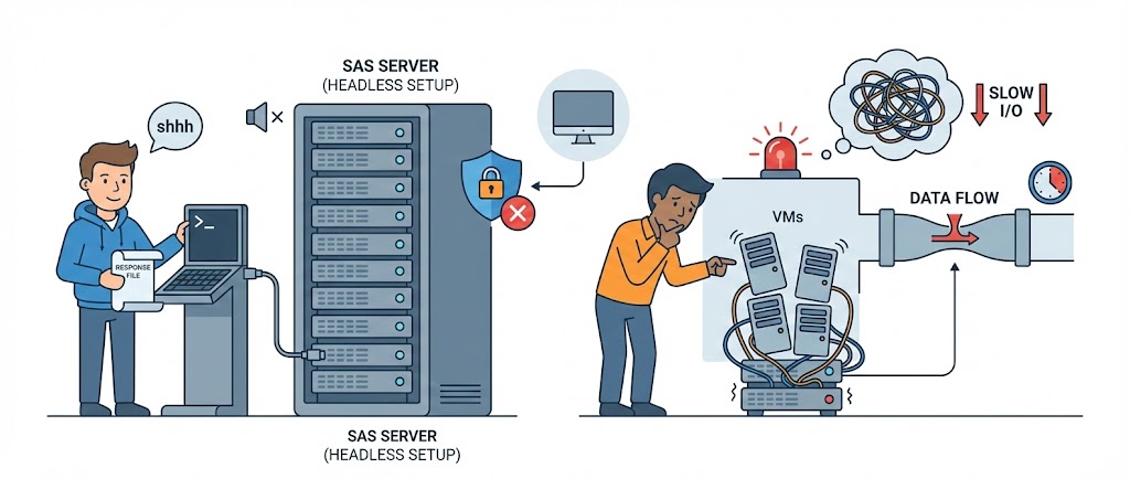 Déploiement SAS : Installation silencieuse et enjeux d'infrastructure