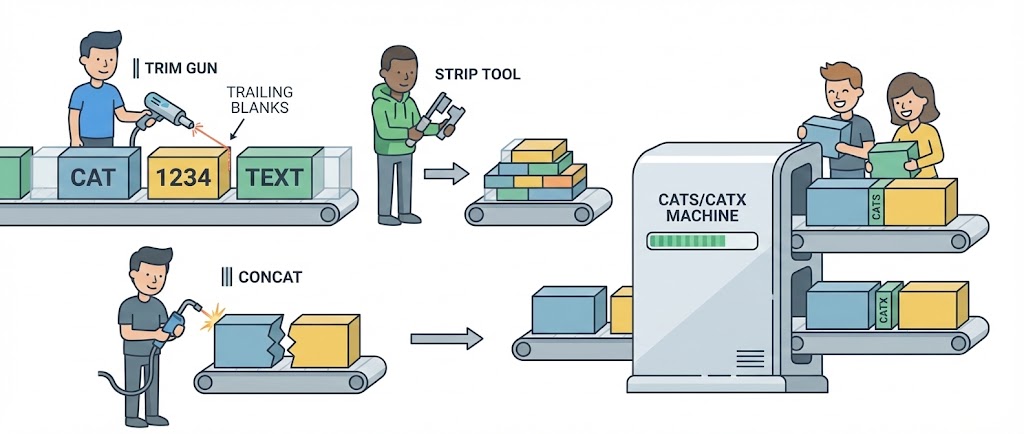 Mastering TRIM and Concatenation