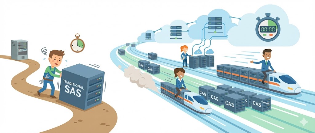 Pourquoi (et comment) CAS écrase les performances traditionnelles