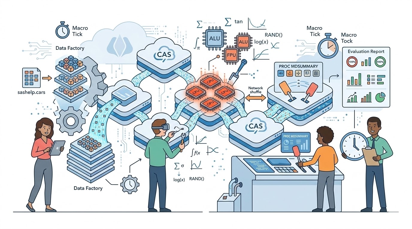 Stresstest und Benchmarking SAS Viya: Wie Sie Ihre CAS-CPUs effizient auslasten