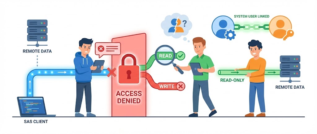 "User does not have appropriate authorization level" – Diagnostic et Solutions