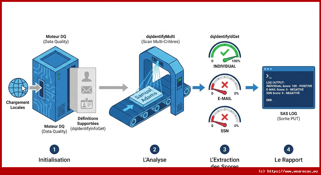 Analyse d'identification avec les fonctions Data Quality