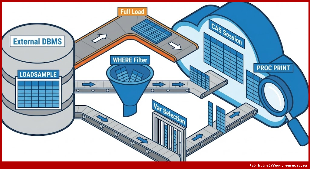 Chargement de Données avec Connecteur CAS (Exemple)