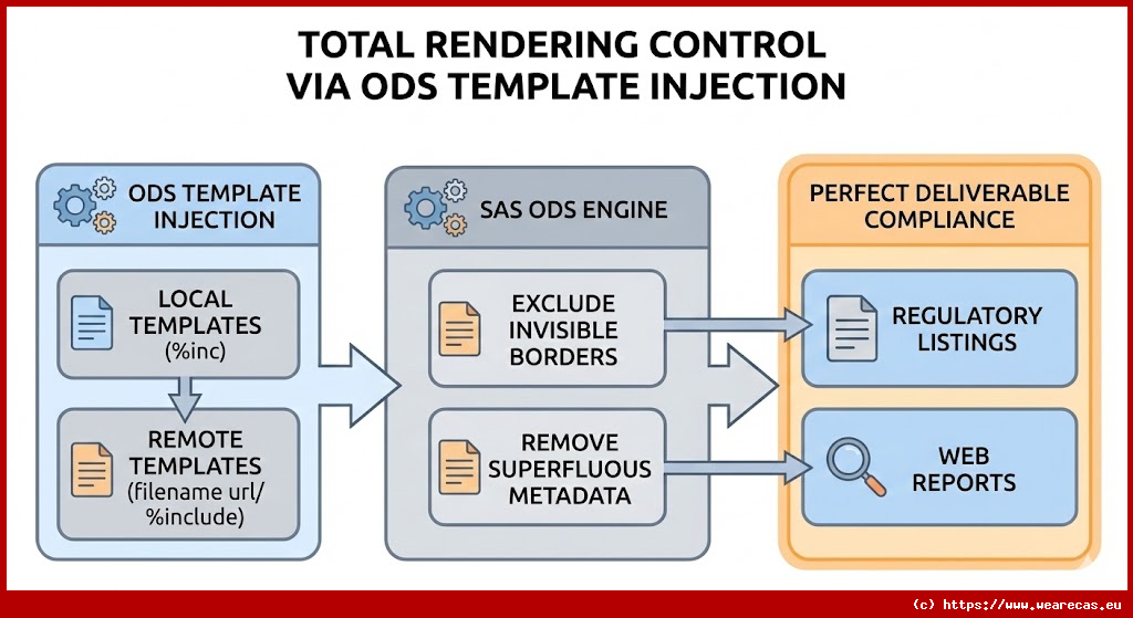 Configuration ODS et inclusion de templates