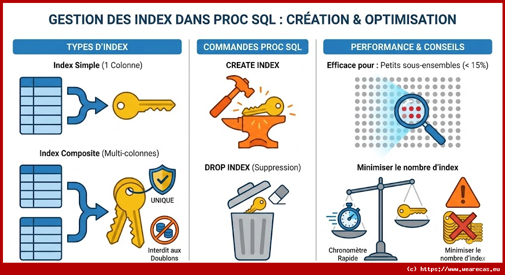 Création d'un index