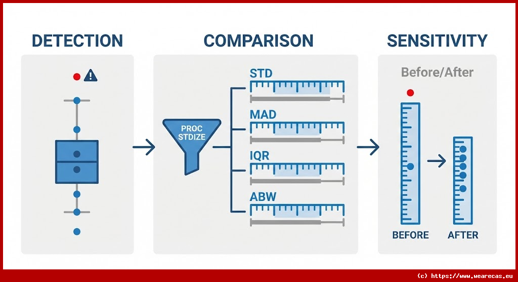 Exemple d'utilisation de PROC STDIZE pour la standardisation