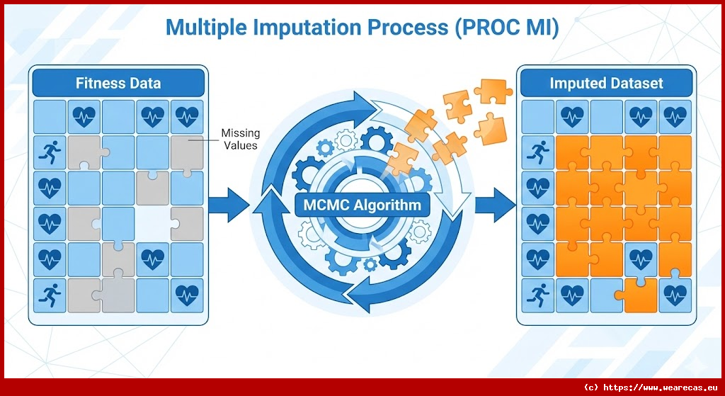 Exemple d'imputation multiple avec PROC MI