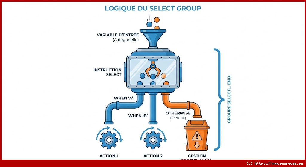 Exemple : Instruction SELECT WHEN