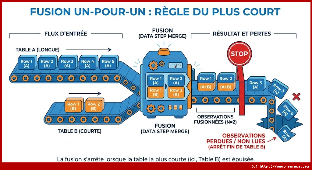 Exemples : Combiner des données un-à-un