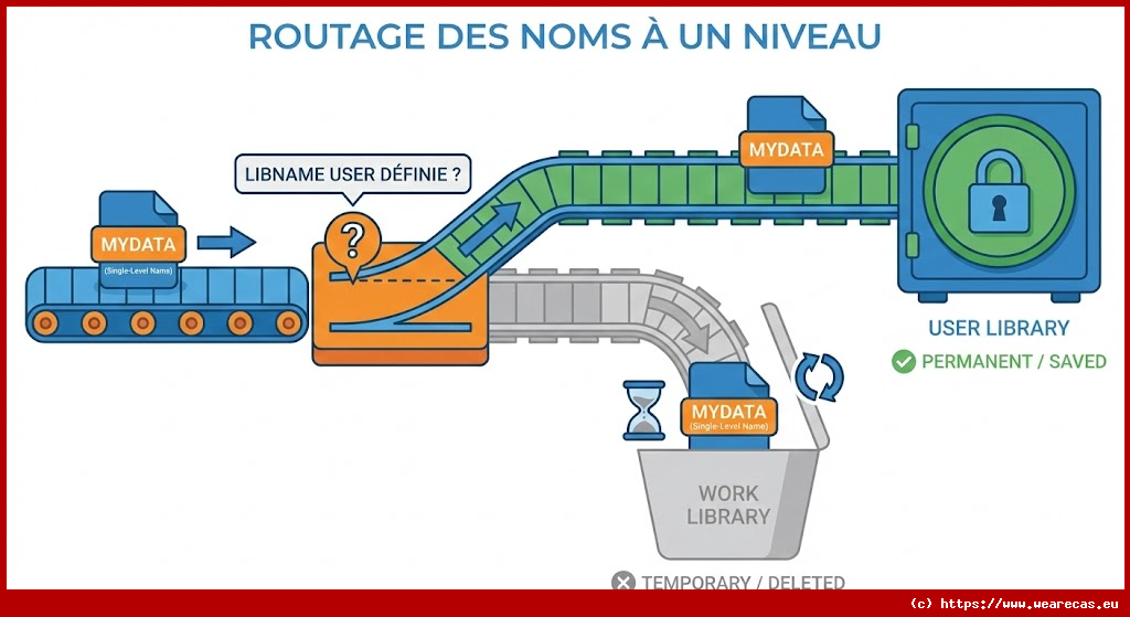Exemples : Accéder aux données sans utiliser de Libref