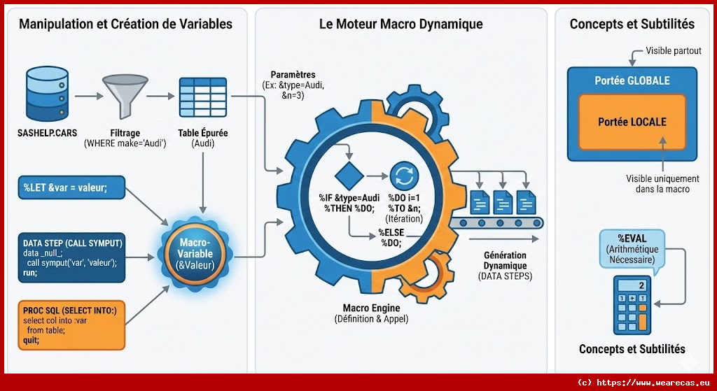 Exemples de Programmation et Macros SAS