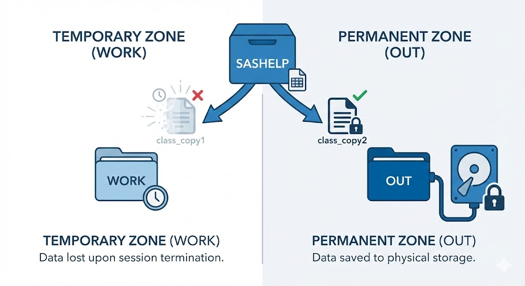 Exploration des librairies SAS automatiques