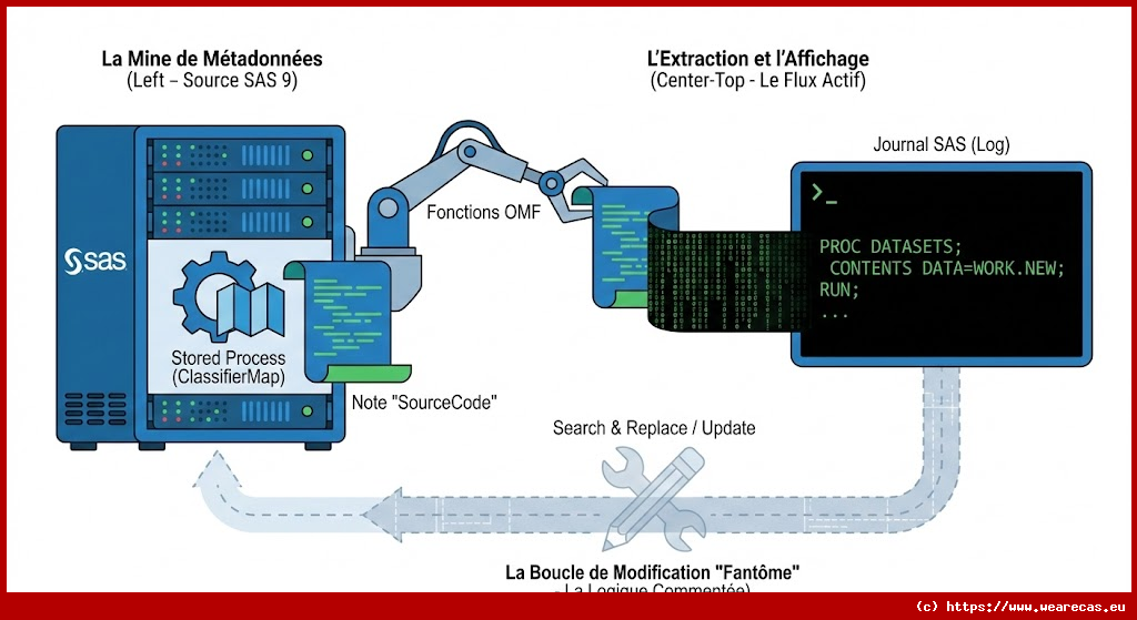Extraction de Code Source Stored Process via Métadonnées