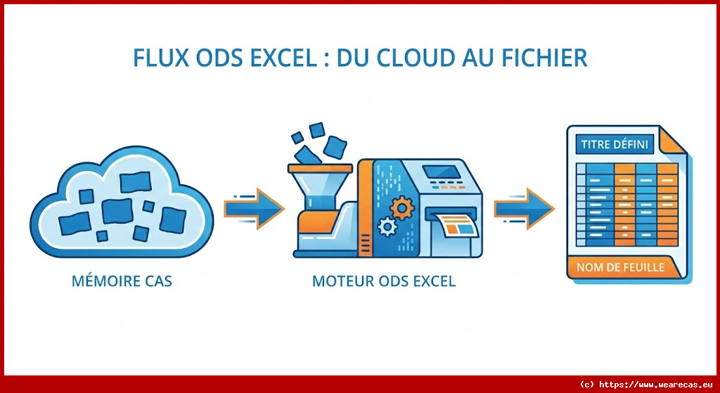 Génération de sortie ODS EXCEL