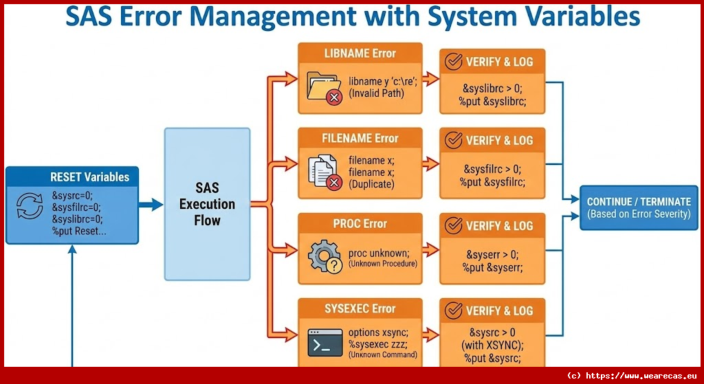 Gestion des Erreurs SAS avec Variables Système