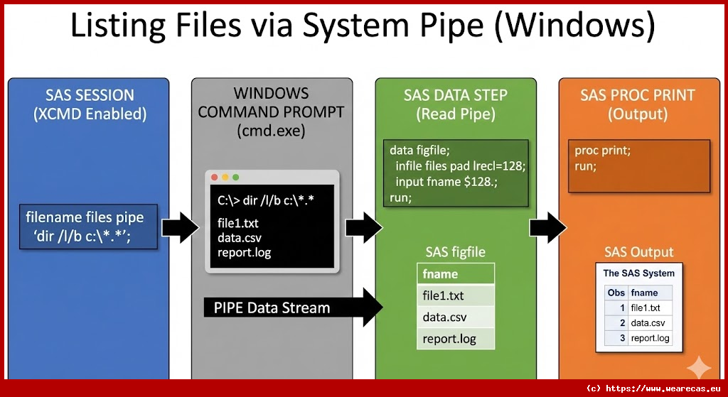 Listing de fichiers via Pipe système (Windows)