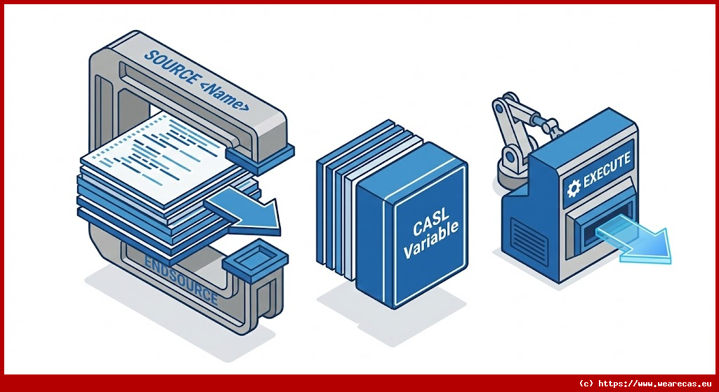 PROC CAS SOURCE Statement