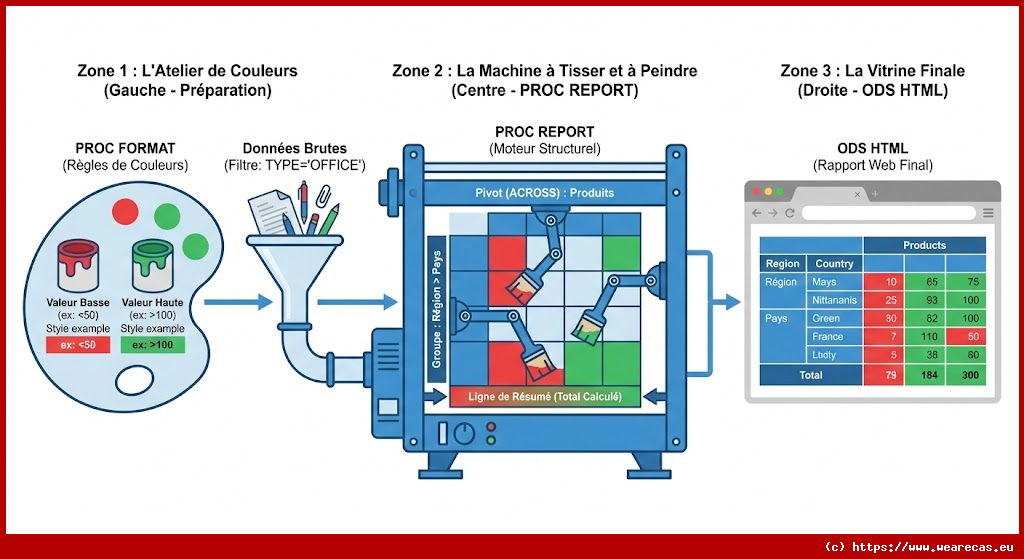 Rapport de ventes avec mise en forme conditionnelle