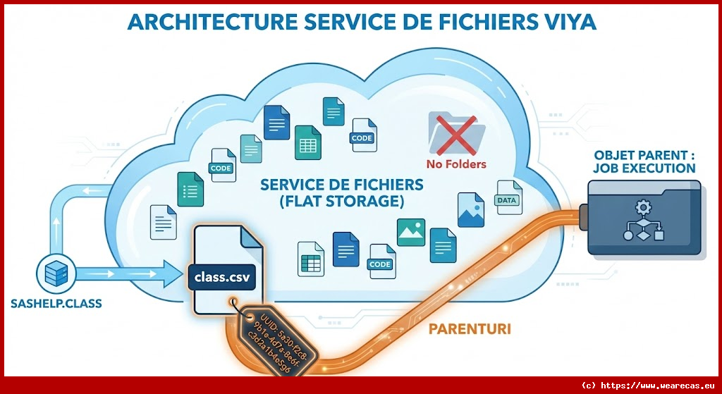 Service de fichiers de la plateforme SAS Viya